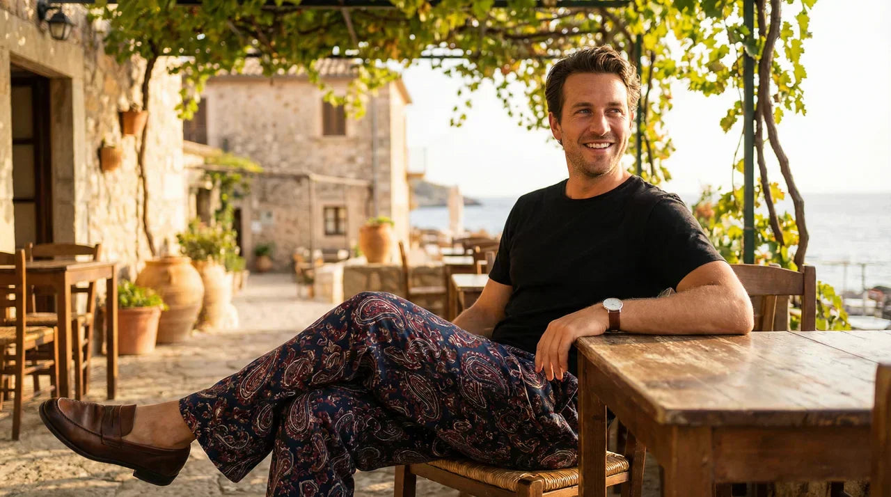 Men's Outfit Sets in 2026: How to Style Matching Sets, Printed Pants, and Coordinated Looks