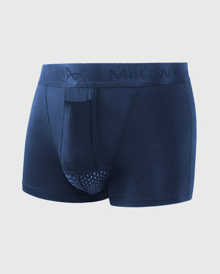 Men's 3 Pack Boxer Shorts with Front Pouch