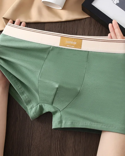 Men's 3 Pack Boxer Shorts with Striped Waistband