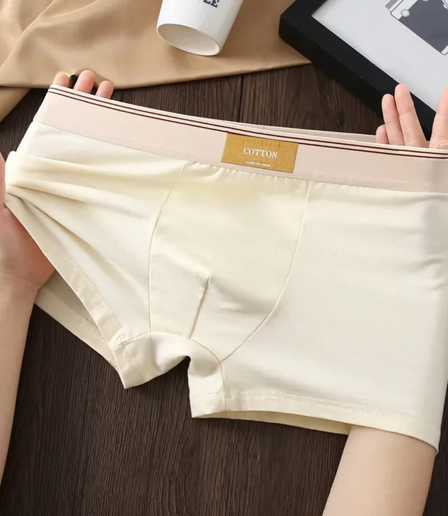 Men's 3 Pack Boxer Shorts with Striped Waistband