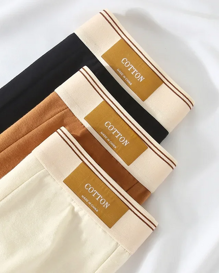 Men's 3 Pack Boxer Shorts with Striped Waistband