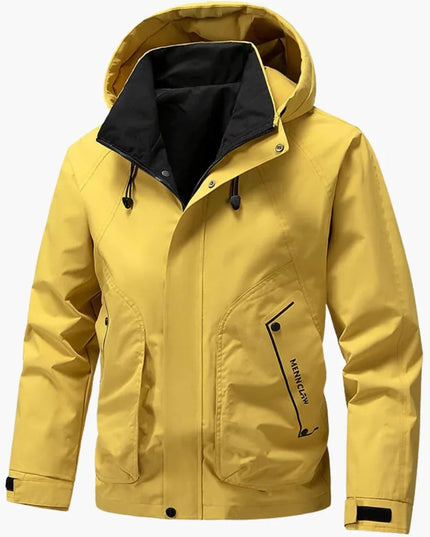 Men's Adjustable Cuff Zip-Pocket Ski Jacket