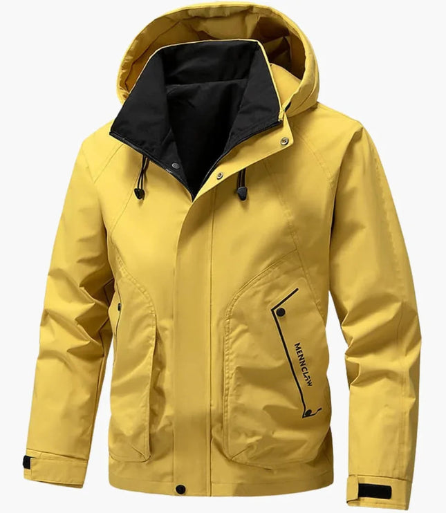 Men's Adjustable Cuff Zip-Pocket Ski Jacket