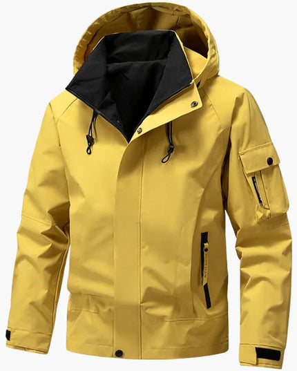 Men's Adjustable Cuff Zip-Pocket Ski Jacket