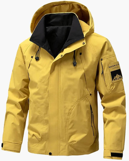 Men's Adjustable Cuff Zip-Pocket Ski Jacket