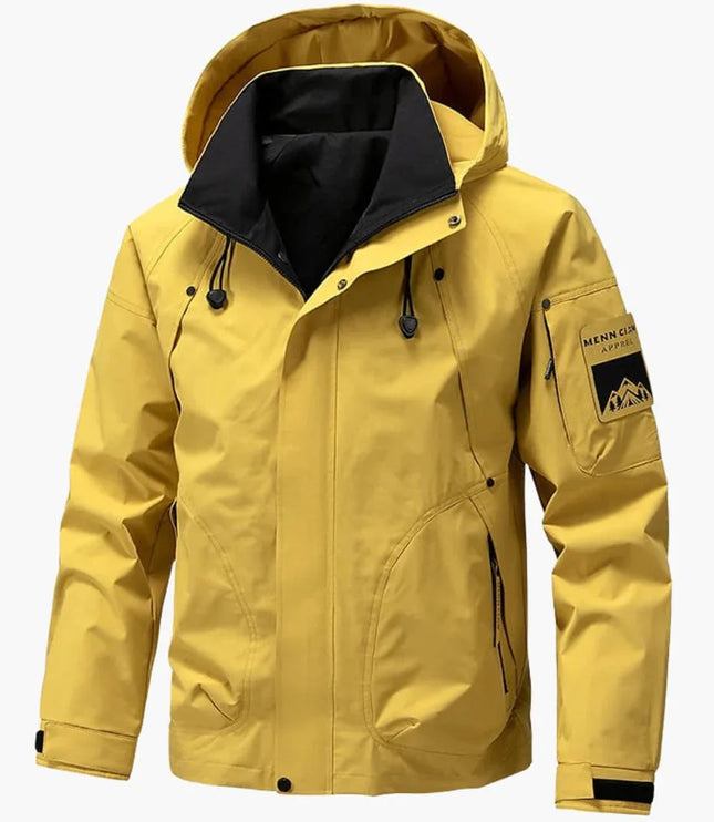 Men's Adjustable Cuff Zip-Pocket Ski Jacket