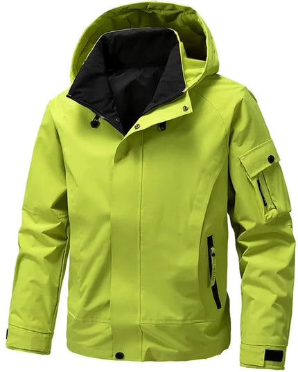 Men's Adjustable Cuff Zip-Pocket Ski Jacket