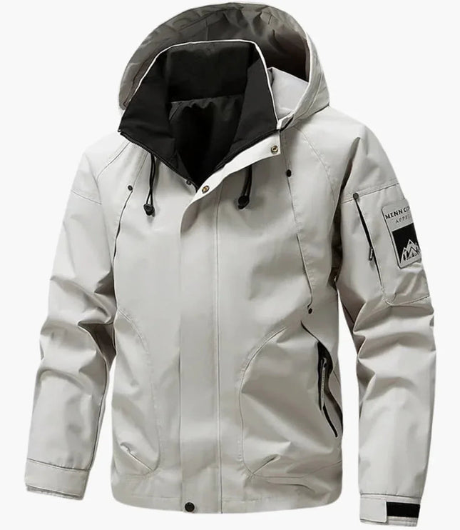 Men's Adjustable Cuff Zip-Pocket Ski Jacket