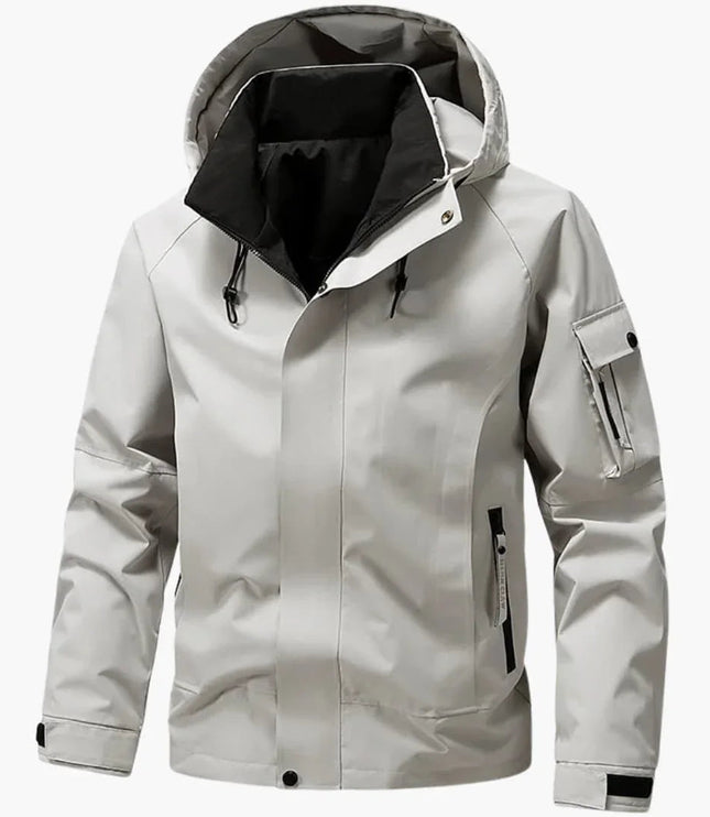 Men's Adjustable Cuff Zip-Pocket Ski Jacket
