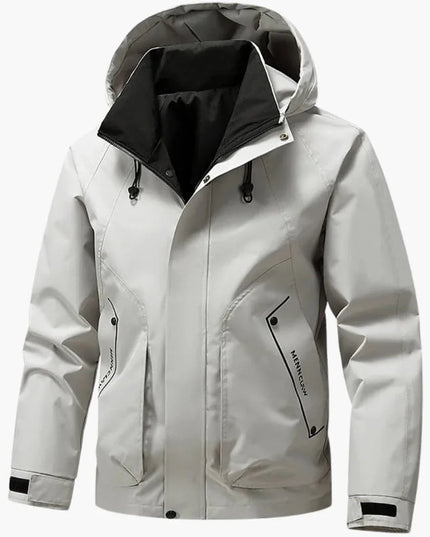 Men's Adjustable Cuff Zip-Pocket Ski Jacket