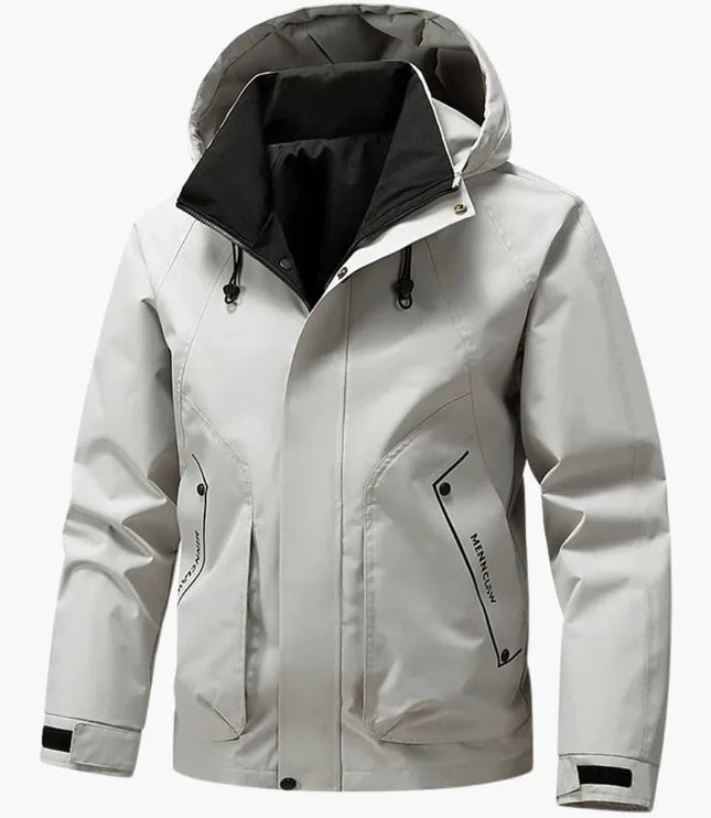 Men's Adjustable Cuff Zip-Pocket Ski Jacket