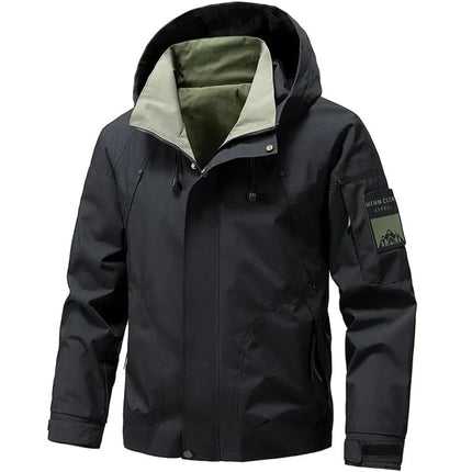 Men's Adjustable Cuff Zip-Pocket Ski Jacket