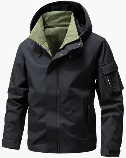 Men's Adjustable Cuff Zip-Pocket Ski Jacket
