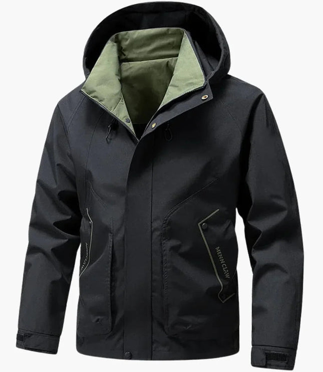 Men's Adjustable Cuff Zip-Pocket Ski Jacket