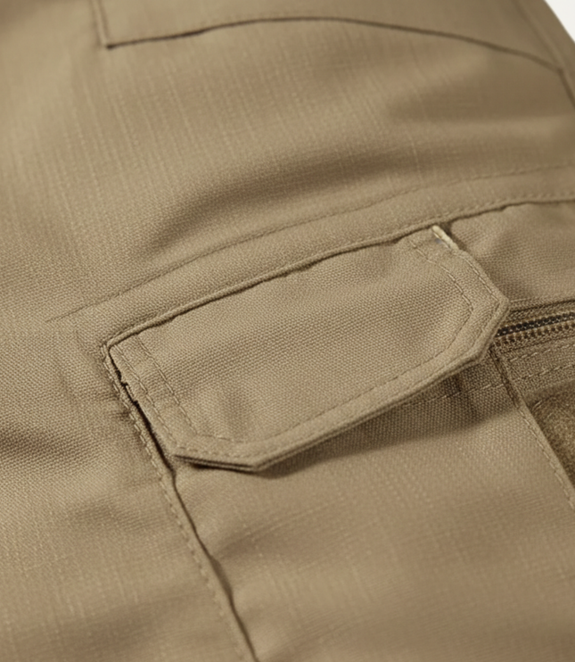 Shorts cargo d'été pour homme, coupe décontractée, multi-poches, longueur genou