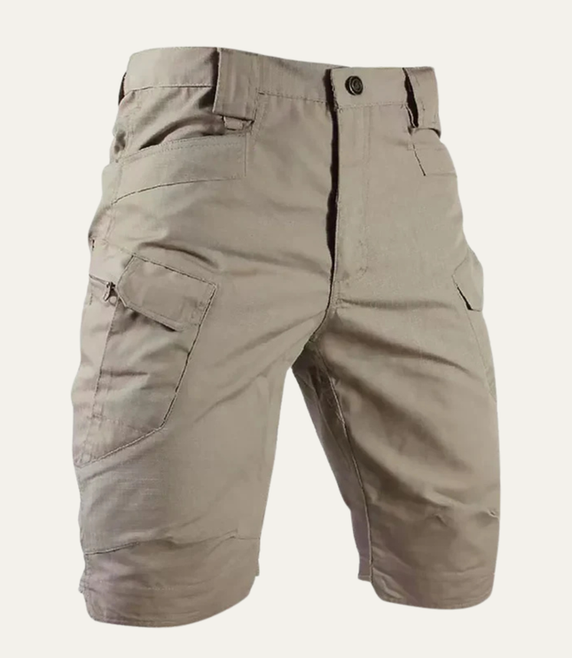 Shorts cargo d'été pour homme, coupe décontractée, multi-poches, longueur genou