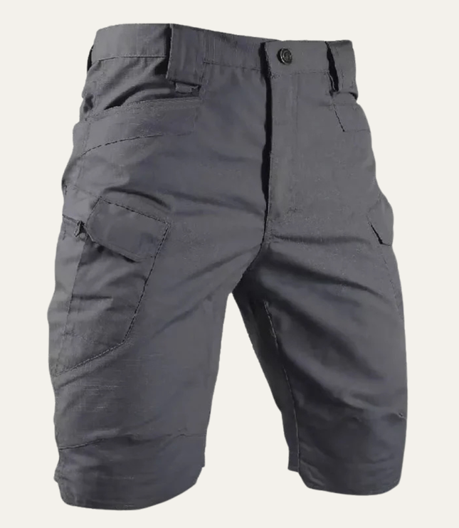Shorts cargo d'été pour homme, coupe décontractée, multi-poches, longueur genou