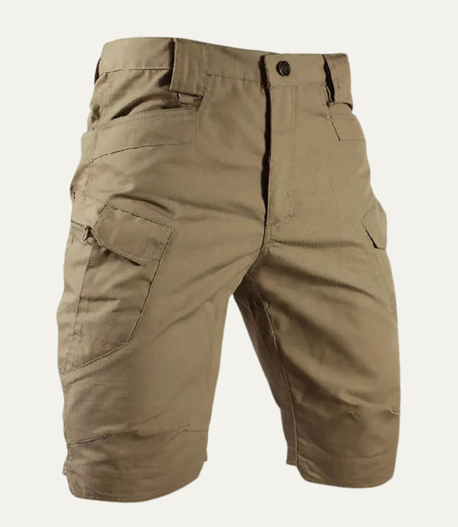 Shorts cargo d'été pour homme, coupe décontractée, multi-poches, longueur genou