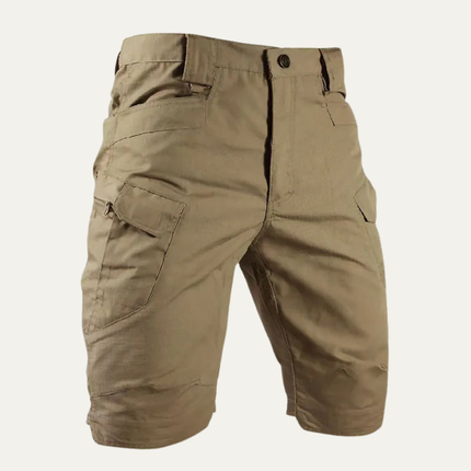 Shorts cargo d'été pour homme, coupe décontractée, multi-poches, longueur genou