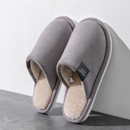 Men's Closed Toe Mule Slippers with Plush Lining