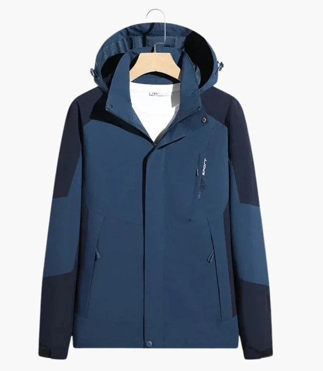 Men's Contrast Shoulder Panel Ski Jacket