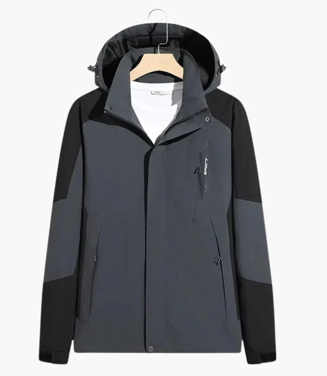 Men's Contrast Shoulder Panel Ski Jacket