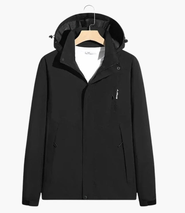 Men's Contrast Shoulder Panel Ski Jacket