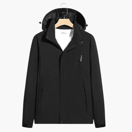 Men's Contrast Shoulder Panel Ski Jacket