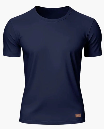 T-shirt de sport à manches courtes et col rond pour homme, tee-shirt actif