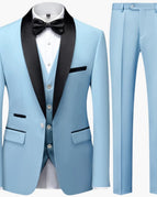 White Button Sky Blue / UK 8 (S)