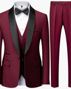 Black Button Burgundy / UK 8 (S)