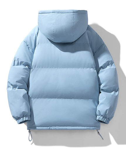 Men's Gathered Cuff Matte Puffer Jacket