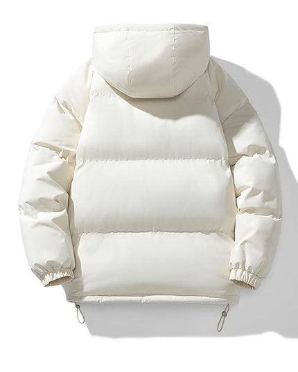 Men's Gathered Cuff Matte Puffer Jacket