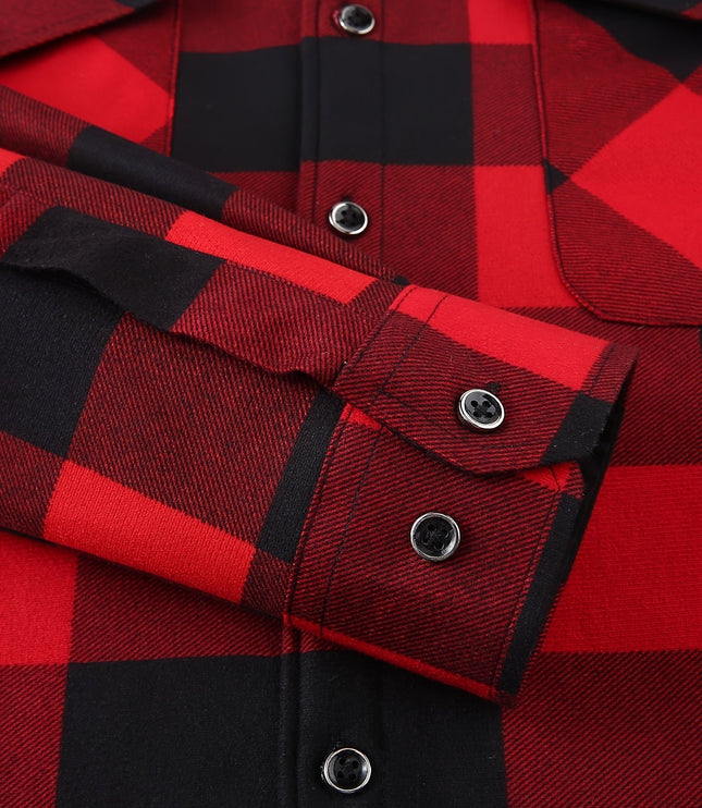 Rowan | Hooded Checked Shirt Jacket