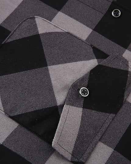 Rowan | Hooded Checked Shirt Jacket