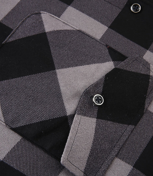 Rowan | Hooded Checked Shirt Jacket