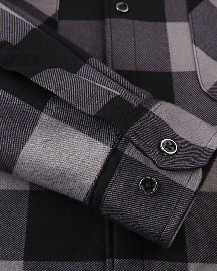 Rowan | Hooded Checked Shirt Jacket