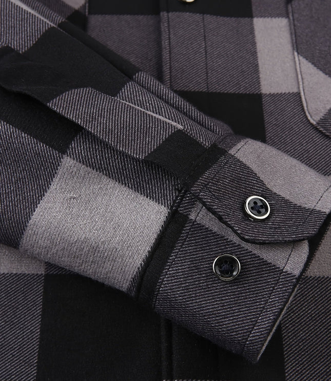 Rowan | Hooded Checked Shirt Jacket