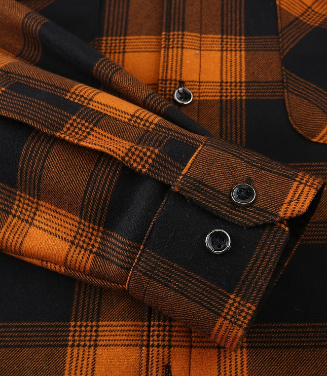 Rowan | Hooded Checked Shirt Jacket