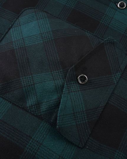 Rowan | Hooded Checked Shirt Jacket