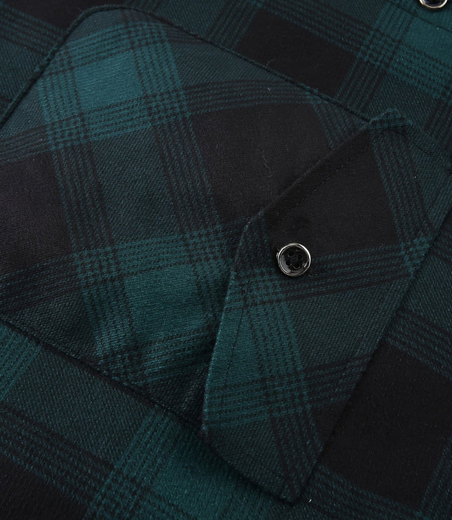 Rowan | Hooded Checked Shirt Jacket