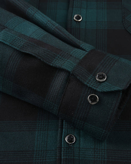 Rowan | Hooded Checked Shirt Jacket