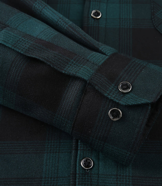 Rowan | Hooded Checked Shirt Jacket