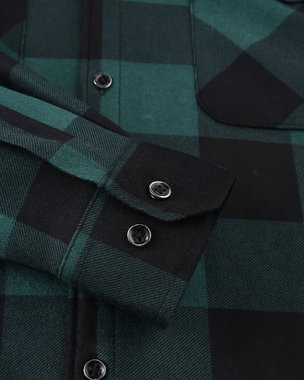 Rowan | Hooded Checked Shirt Jacket