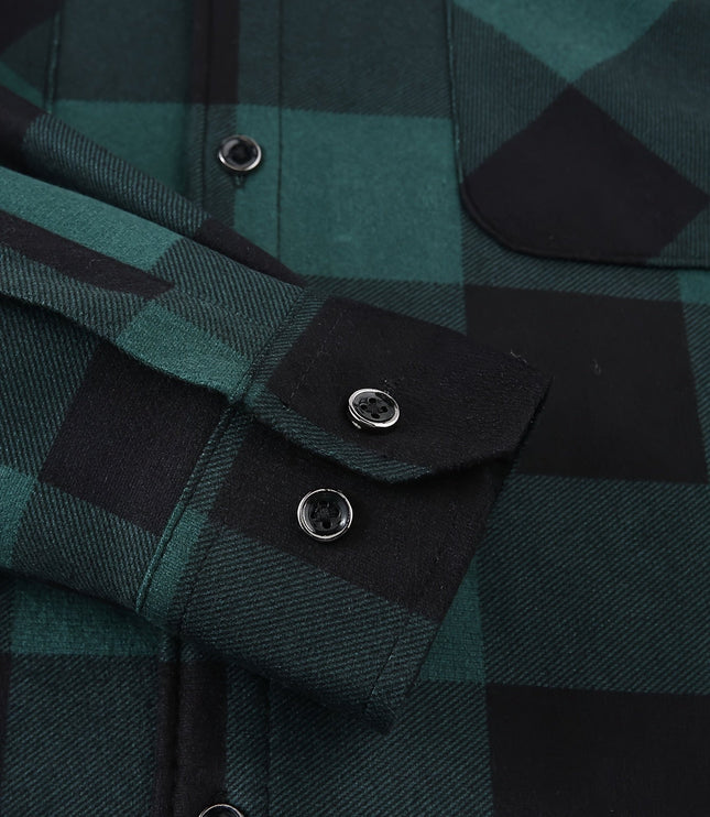 Rowan | Hooded Checked Shirt Jacket