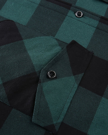 Rowan | Hooded Checked Shirt Jacket