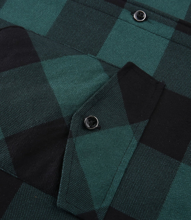 Rowan | Hooded Checked Shirt Jacket