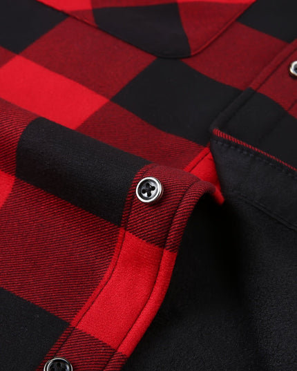 Rowan | Hooded Checked Shirt Jacket