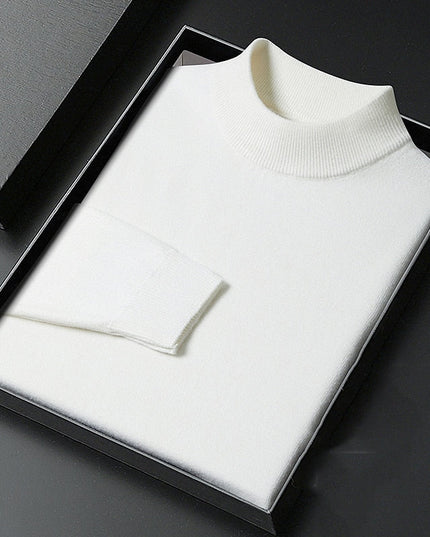Maxwell | Refined Mock-Neck Sweater