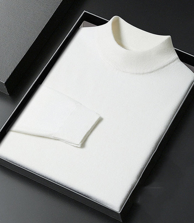 Maxwell | Refined Mock-Neck Sweater